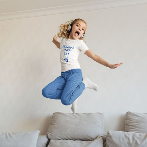 Believe you can - Kids Organic Shirt Kids & Babys cheer shop