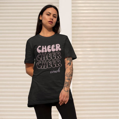 Cheer Coach - Organic Oversize Shirt Unisex-Shirts cheer shop