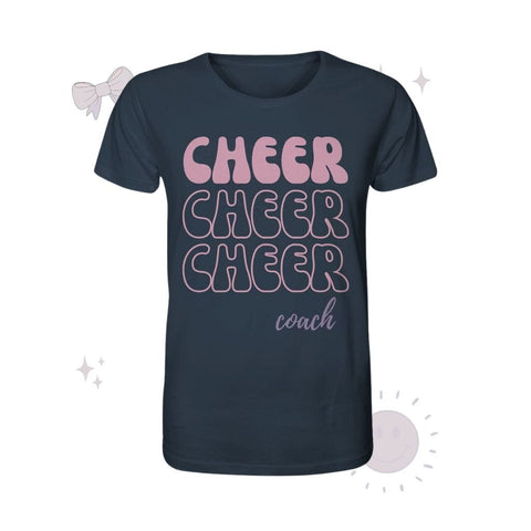 Cheer Coach - Organic Shirt Unisex-Shirts cheer shop India Ink Grey XS