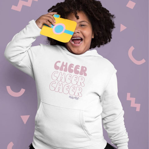 Cheer *Dein Name* - Kids Organic Hoodie Kids & Babys cheer shop
