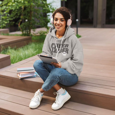 Cheer Leader Smile - Organic Oversize Hoodie Hoodies cheer shop