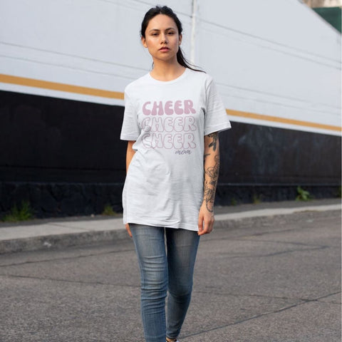 Cheer Mom - Organic Oversize Shirt Unisex-Shirts cheer shop