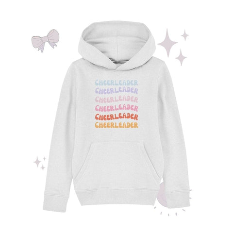 Cheerleader - Kids Organic Hoodie Kids & Babys cheer shop White 110/116 (5-6)