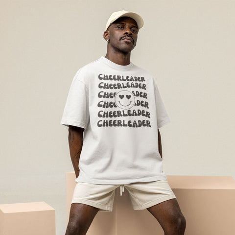 Cheerleader Smile - Organic Oversize Shirt Unisex-Shirts cheer shop