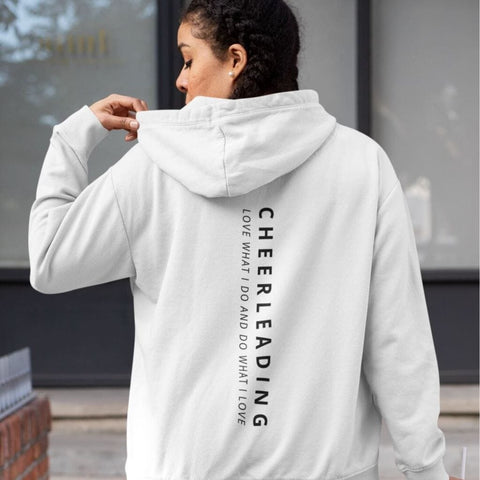 Cheerleading Love What I Do - Organic Oversize Hoodie Hoodies cheer shop