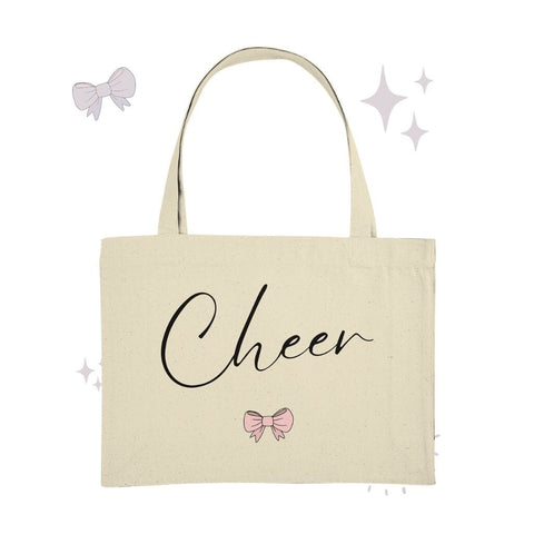 Cheer Bow - Organic Shopping-Bag Taschen cheer shop Natural ca. 49x37 