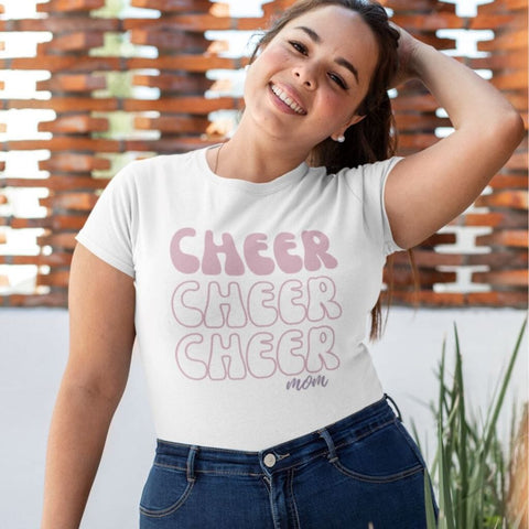 Cheer Mom - Organic Shirt Unisex-Shirts cheer shop 