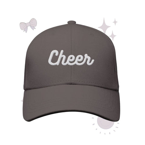 Cheer - Organic Baseball Cap Kappen & Mützen cheer shop Charcoal One Size 