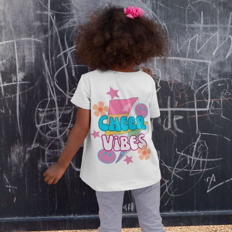 Cheer Vibes - Kids Organic Shirt Kids & Babys cheer shop 