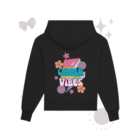 Cheer Vibes - Organic Oversize Hoodie Hoodies cheer shop Black S 