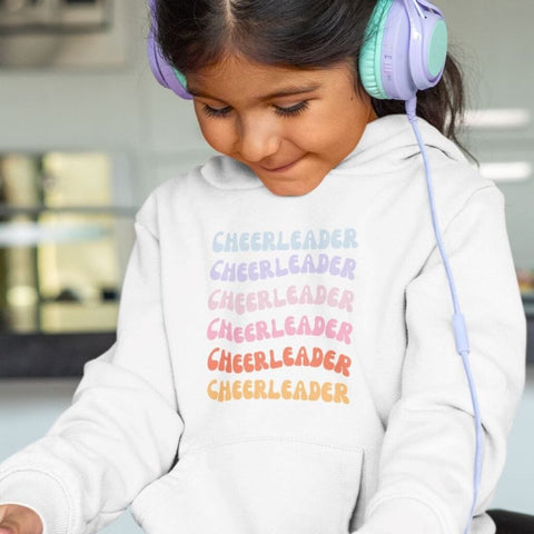 Cheerleader - Kids Organic Hoodie Kids & Babys cheer shop 