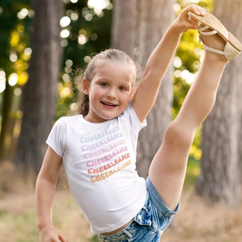 Cheerleader - Kids Organic Shirt Kids & Babys cheer shop 