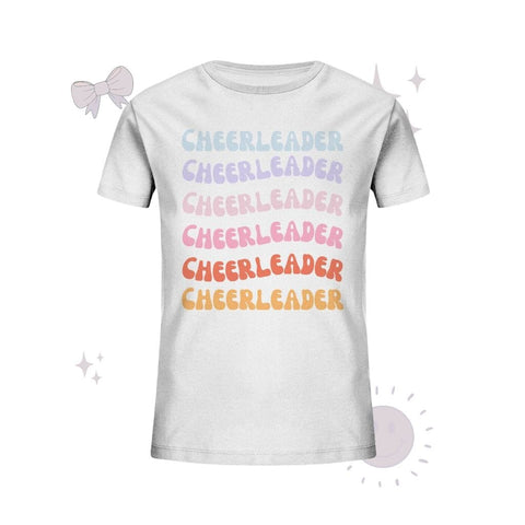 Cheerleader - Kids Organic Shirt Kids & Babys cheer shop White 98/104 (3-4) 